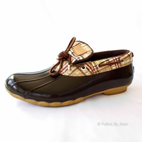 short sperry duck boots